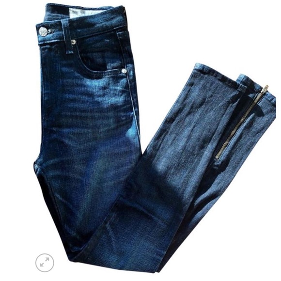 Rag & Bone Dark Rinse W1271K520 Skinny jeans - Picture 2 of 7